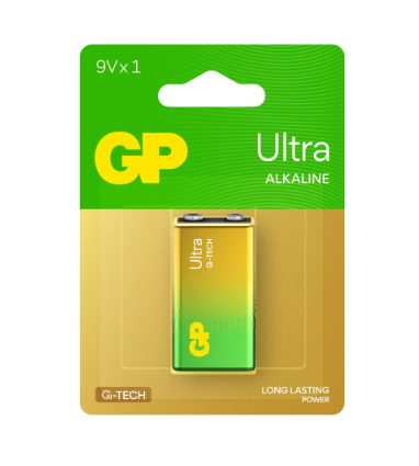 GP Ultra Alkaline 6LR61 (9V) blister (1604A)