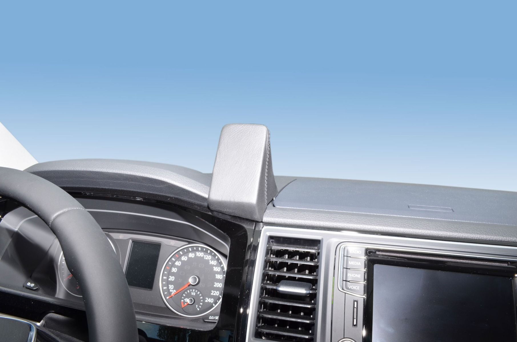 Kuda console Volkswagen T6 Multivan 2015-Zwart