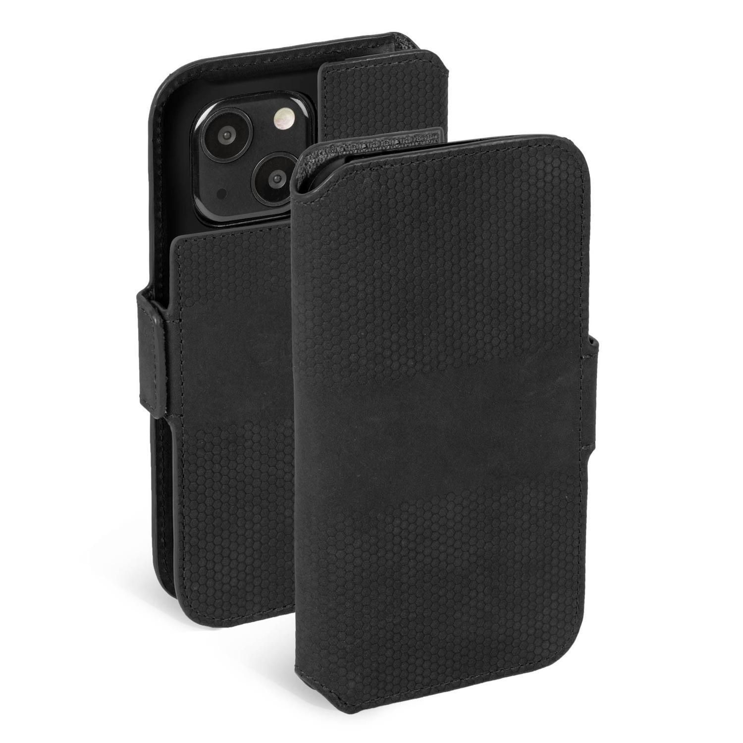 Krusell Leather Phone Wallet Apple iPhone 13 - black