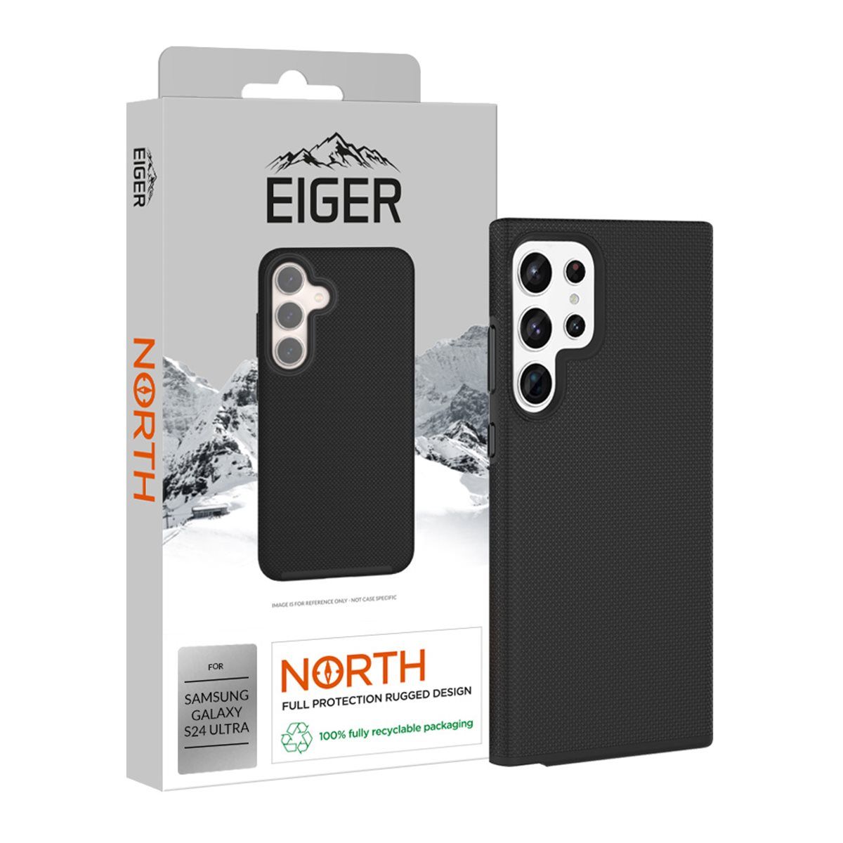 Eiger North case Samsung Galaxy S24 Ultra - black