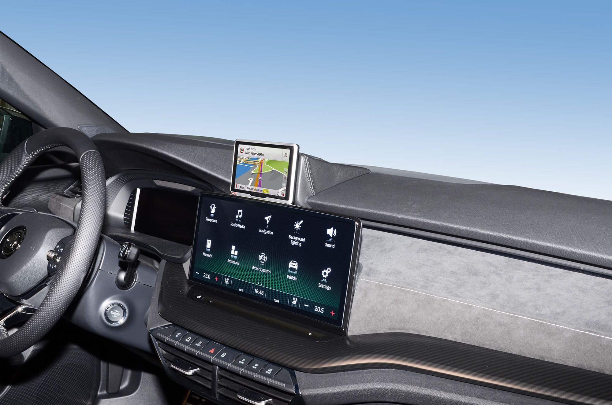 Kuda console Skoda Octavia IV 2020- NAVI