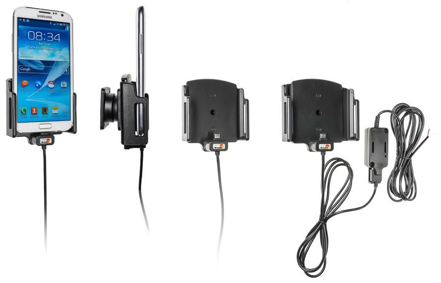 Brodit fixed installation holder m-usb adjust. 75-89/9-13mm