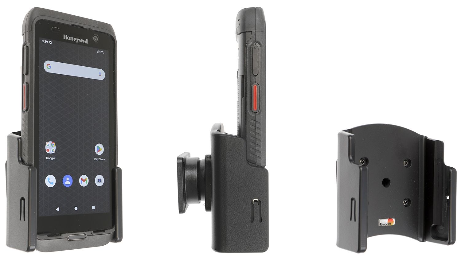 Brodit holder/charger Honeywell CT30XP cig.plug - 3A