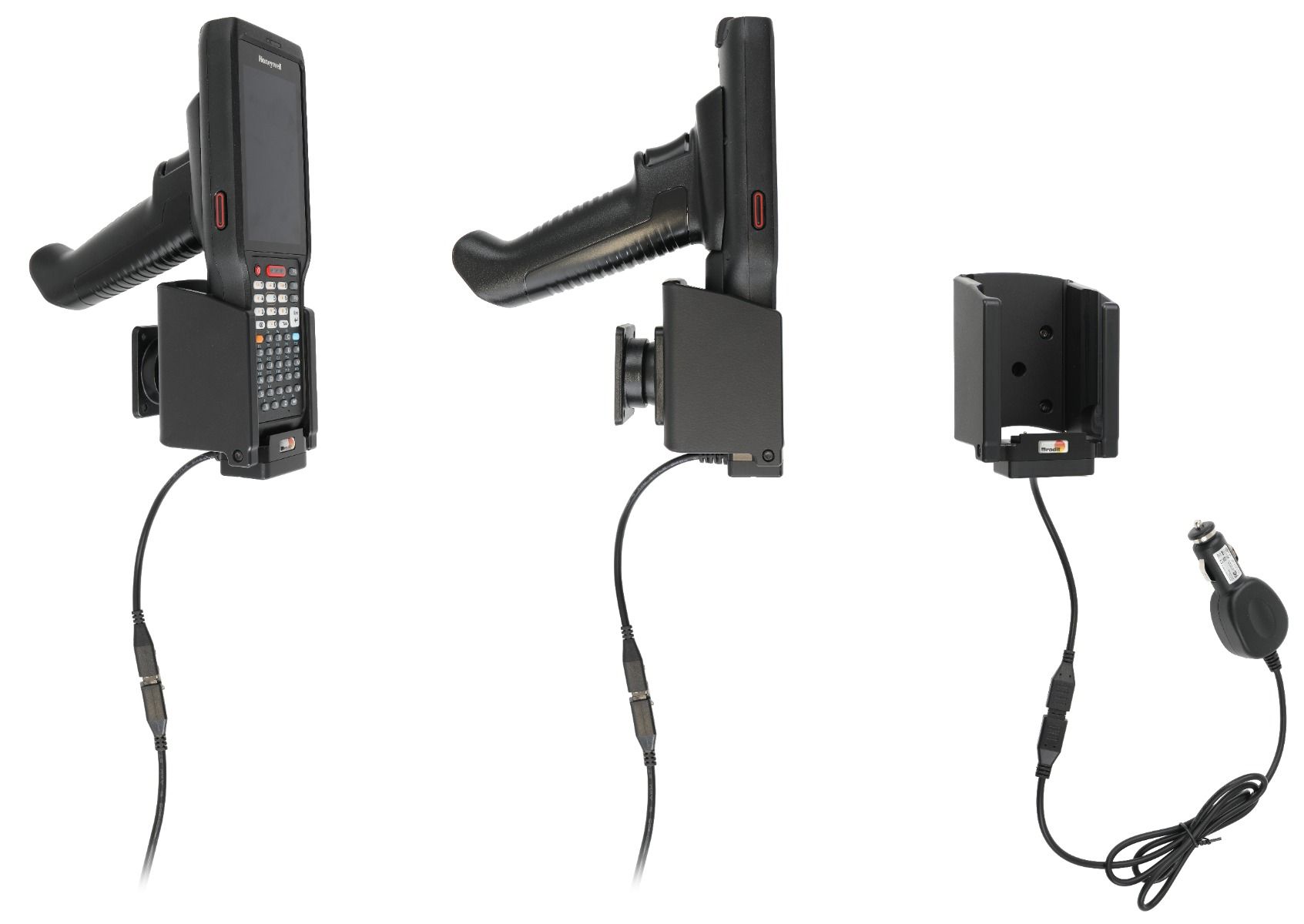 Brodit holder/charger Honeywell CK62 cig.plug - 3A