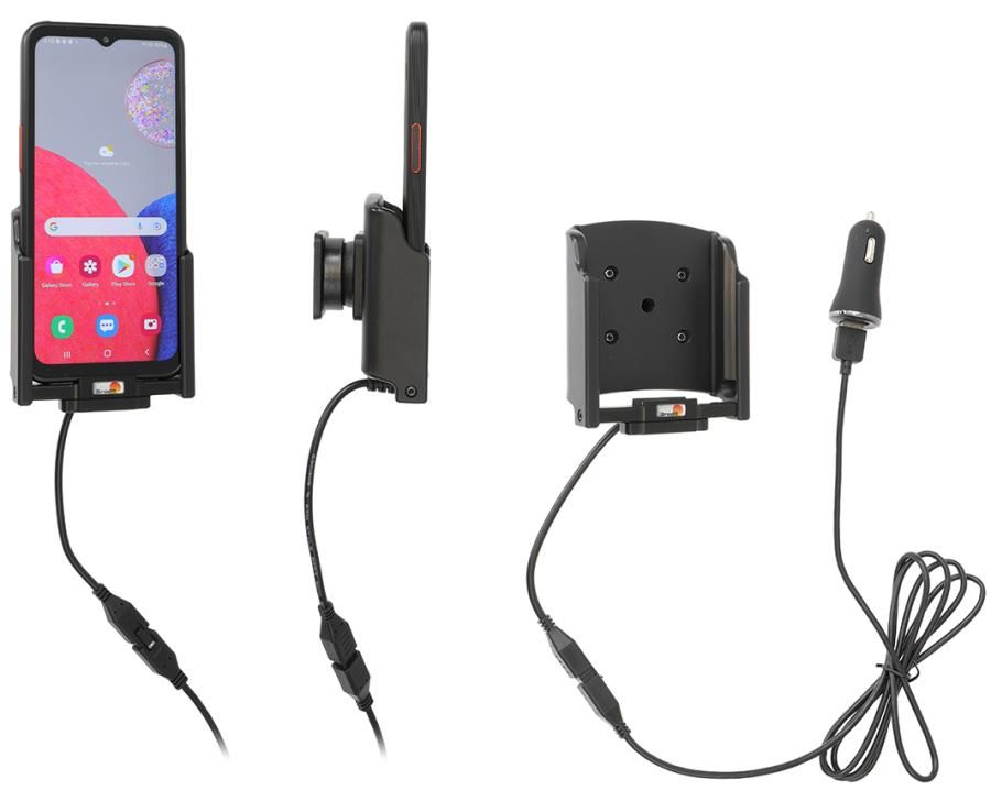 Brodit Active holder Samsung XCover 6 USB sig.Pogo pin