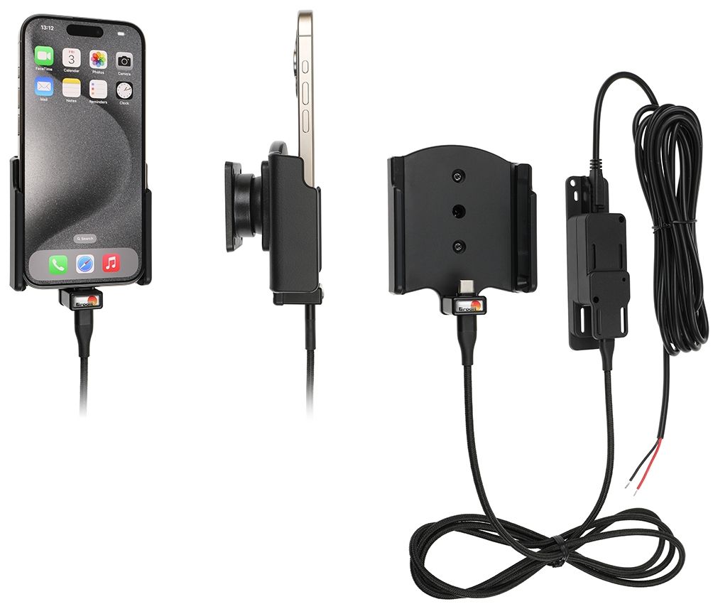 Brodit fixed installation holder Apple iPhone 15/15 Pro