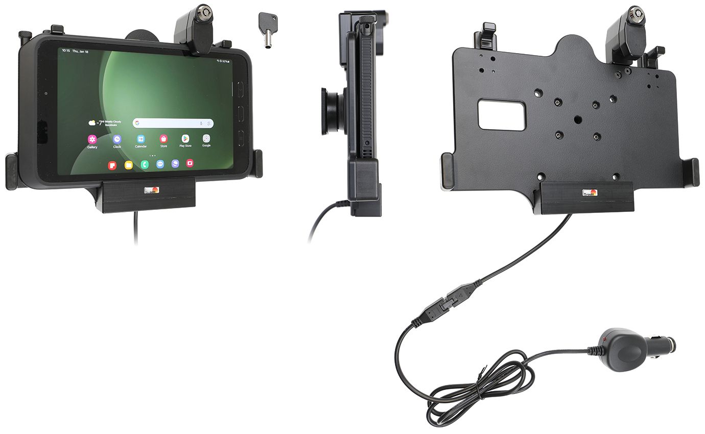 Brodit Active holder Samsung Tab Active 3/5 cig.plug lock