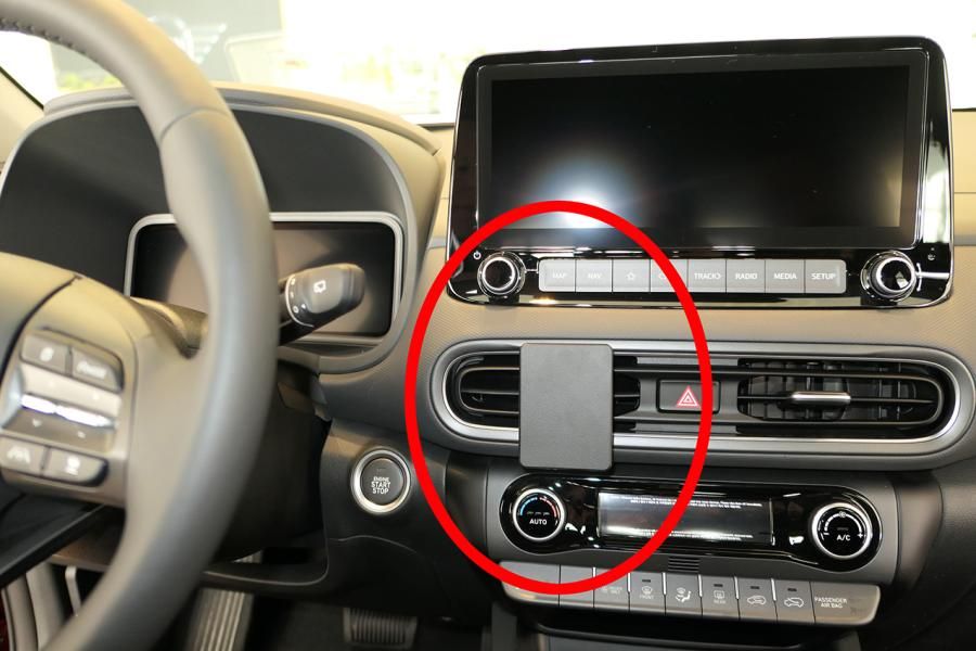 Proclip Hyundai Kona Electric (with display)22- Center mount