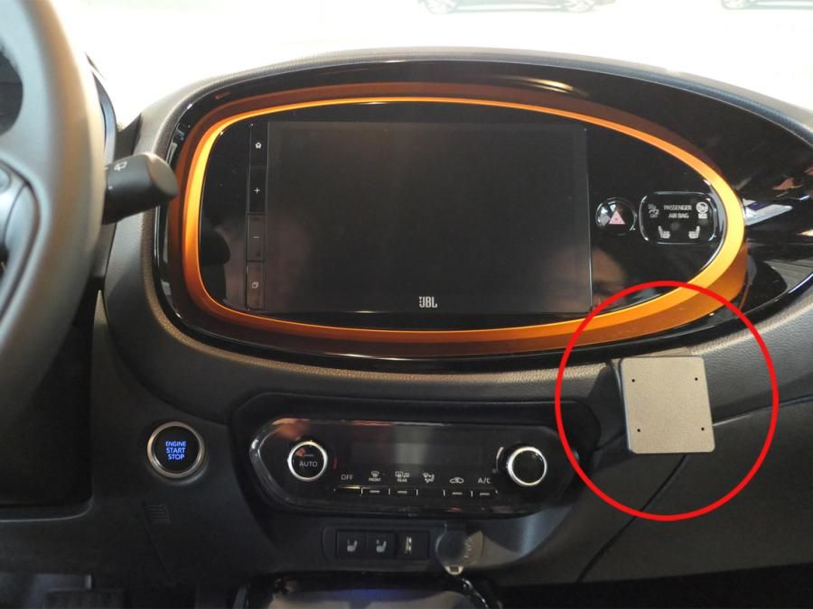 Proclip Toyota AYGO X 23- Angled mount