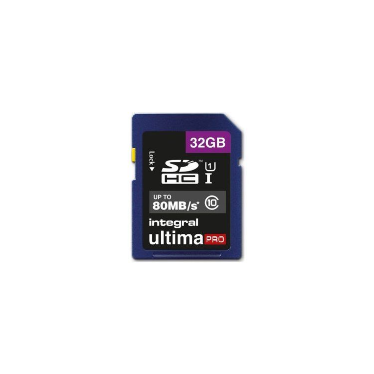 Integral SDHC Card 32GB class 10 80MB/s