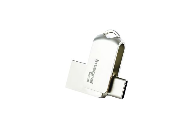 Integral 128GB 360-C Dual usbC & usbA 3.0 Flash Drive