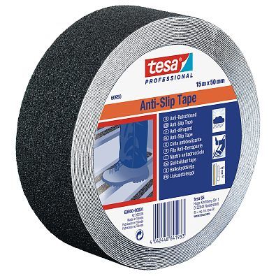 Tesa 60950 Anti-sliptape 25mmx15m - zwart