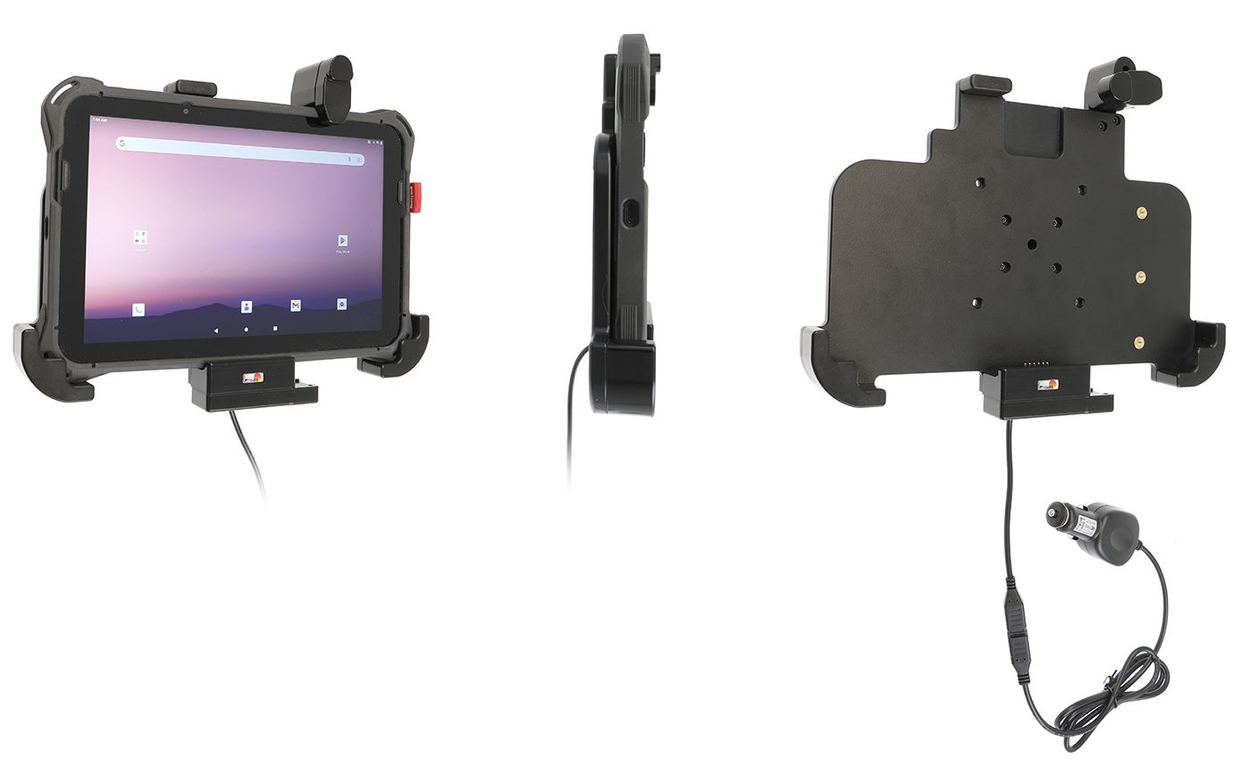 Brodit holder/charger  EDA10A boot/usb-host/pogo cig.plug