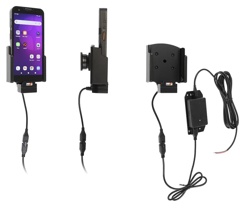 Brodit holder fixed install.Datalogic Memor 30/35 - pogo