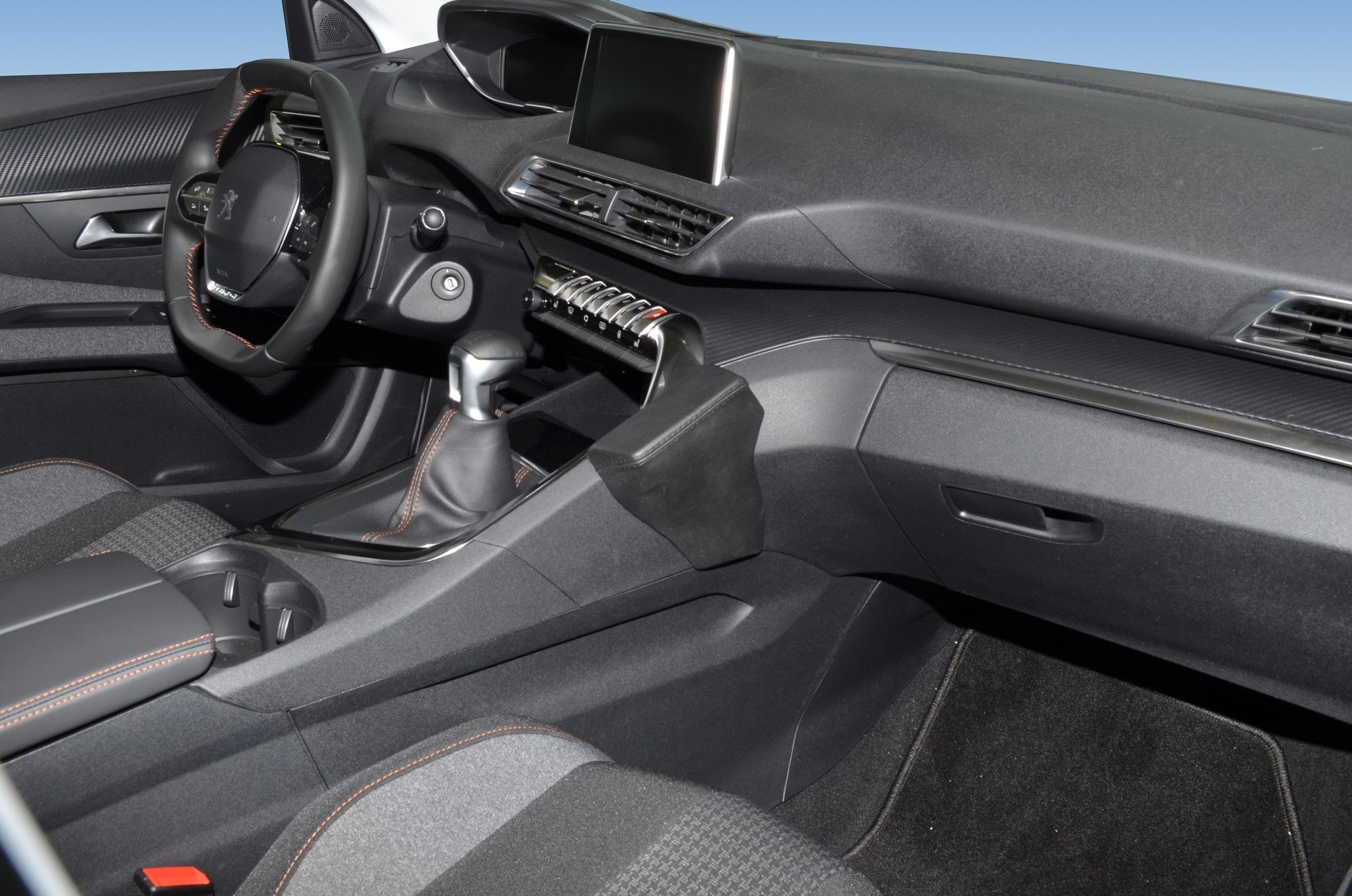 Kuda Console Peugeot 3008 2016 5008 2018 Zwart
