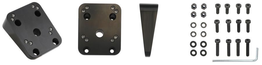 Brodit thickeningplate 15°50x60x5-21mm-aluminium