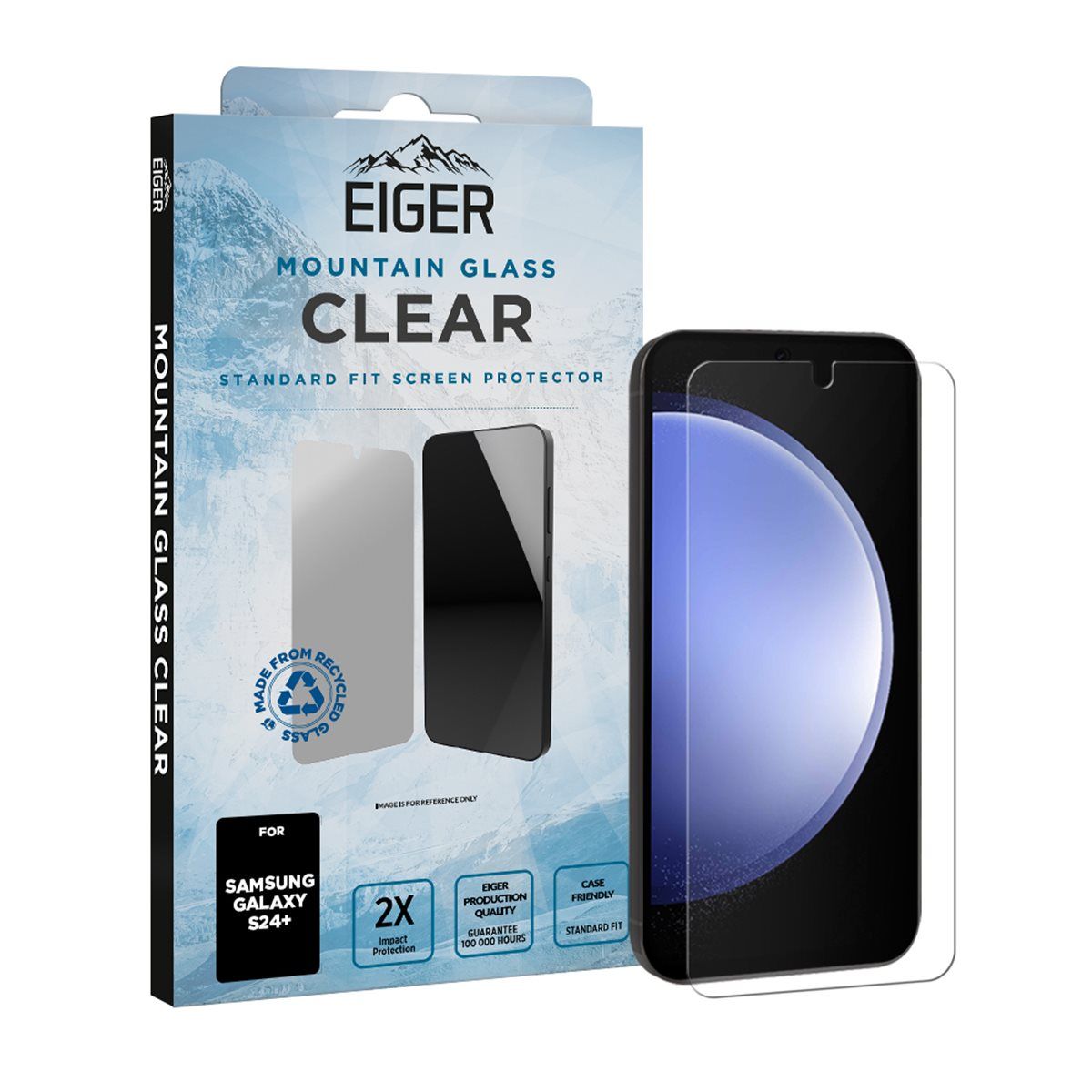 Eiger Mountain Glass Samsung Galaxy S24 Plus - clear