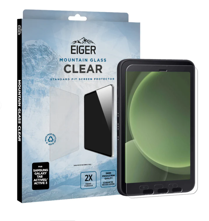 Eiger GLASS Screen Protector Samsung Galaxy Tab Active 2/5
