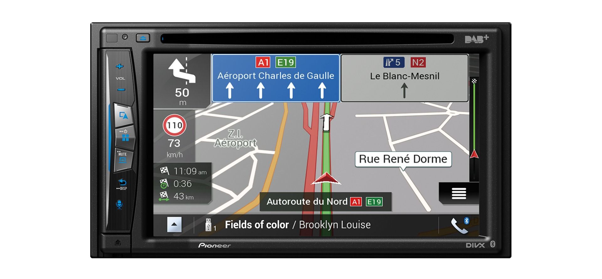 Pioneer AVIC-Z730DAB-C  7" Multimedia Nav. Receiver