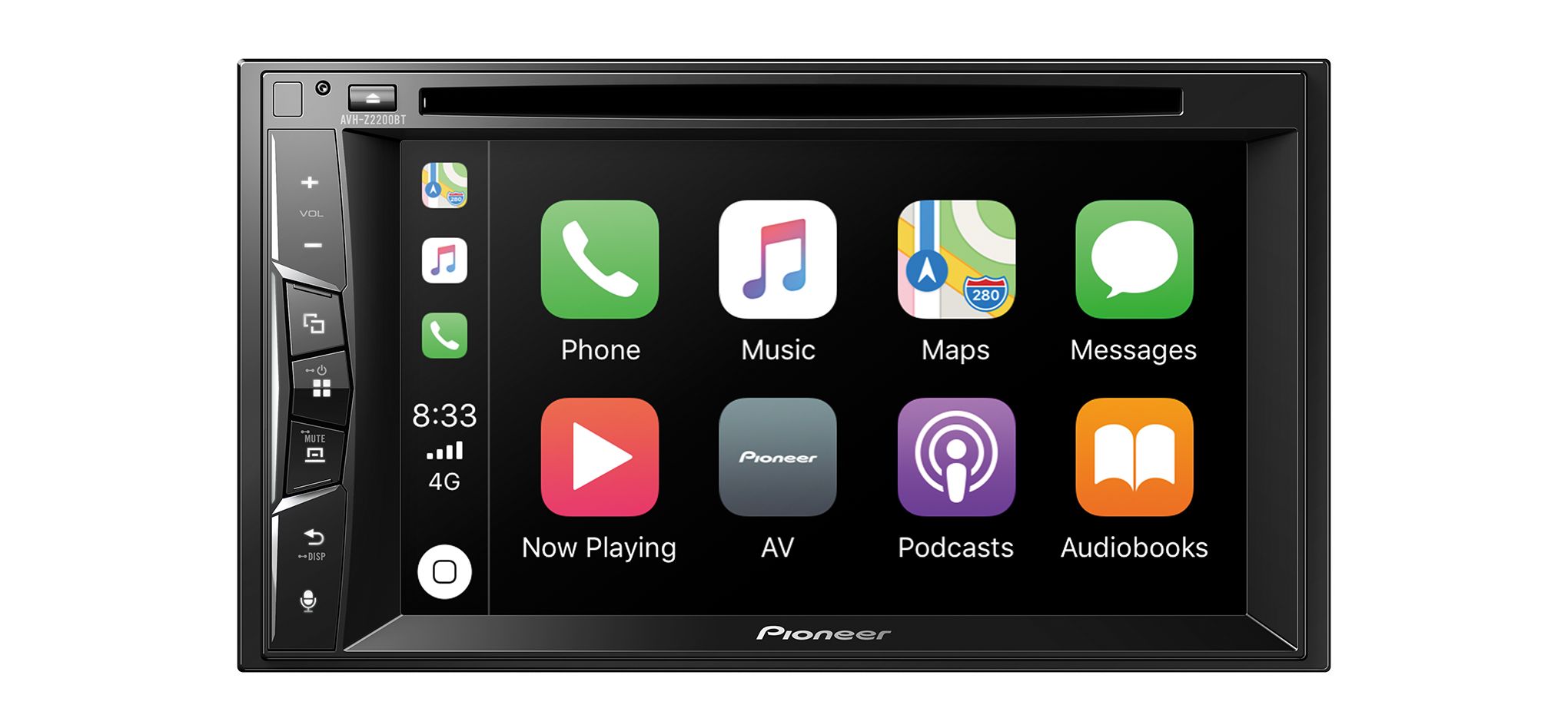 Pioneer AVH-Z2200BT 2DIN 6.2" Multimedia Receiver