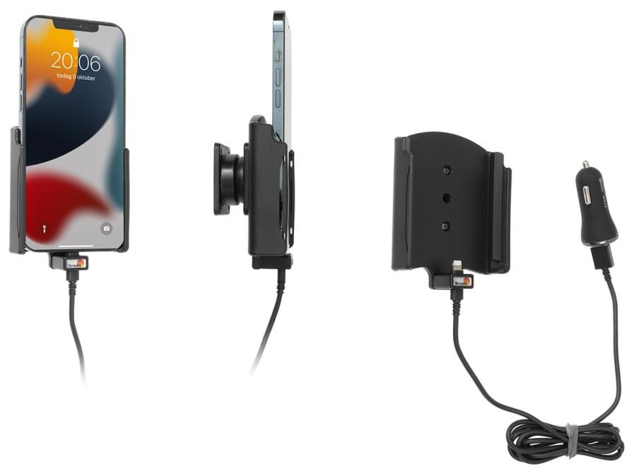 Brodit Active holder Apple iPhone 13-14 Pro Max USB cig.plug