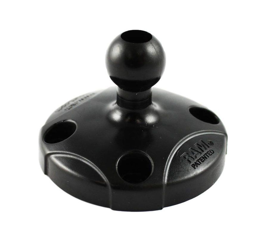 RAM Snap-Link Ball with Round Plate-AMPS
